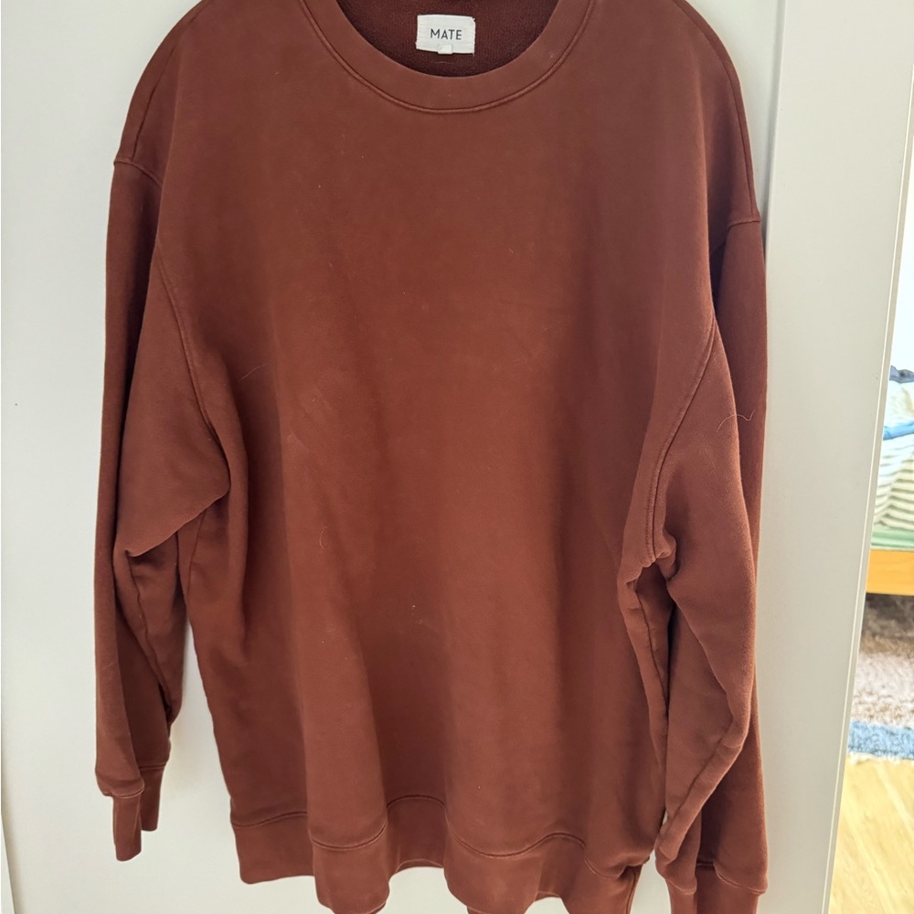 MATE the Label Brown Sweatshirt